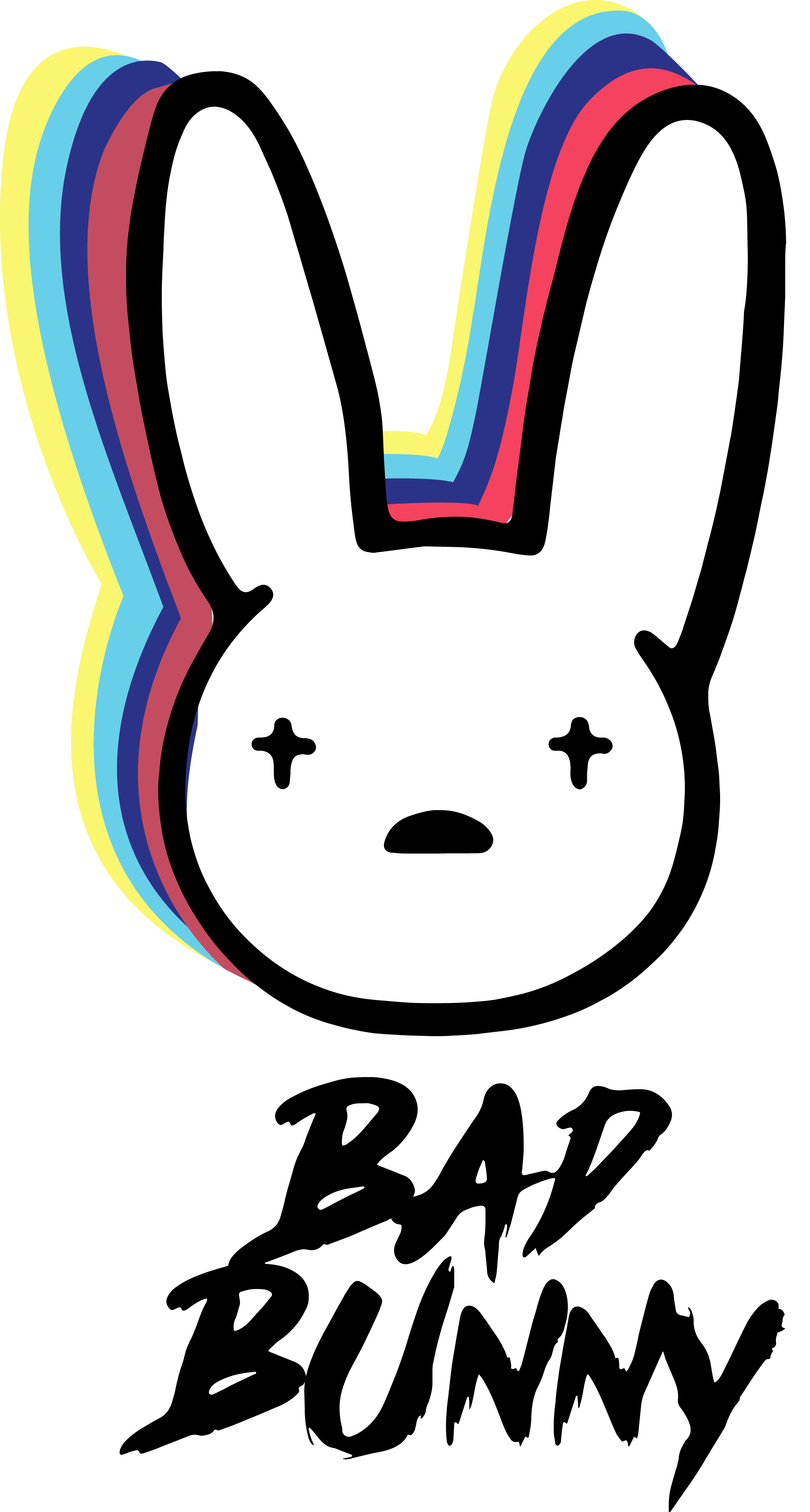 Bad Bunny Transparent Logo